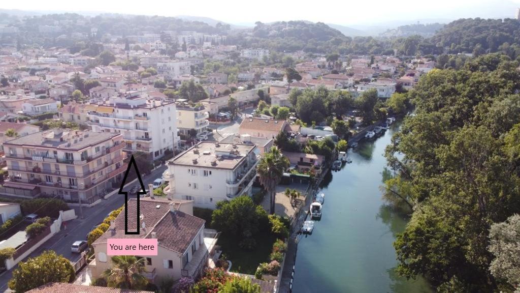 Charmant Studio Proche De Nice A 300M Des Plages Lejlighed Villeneuve-Loubet Eksteriør billede