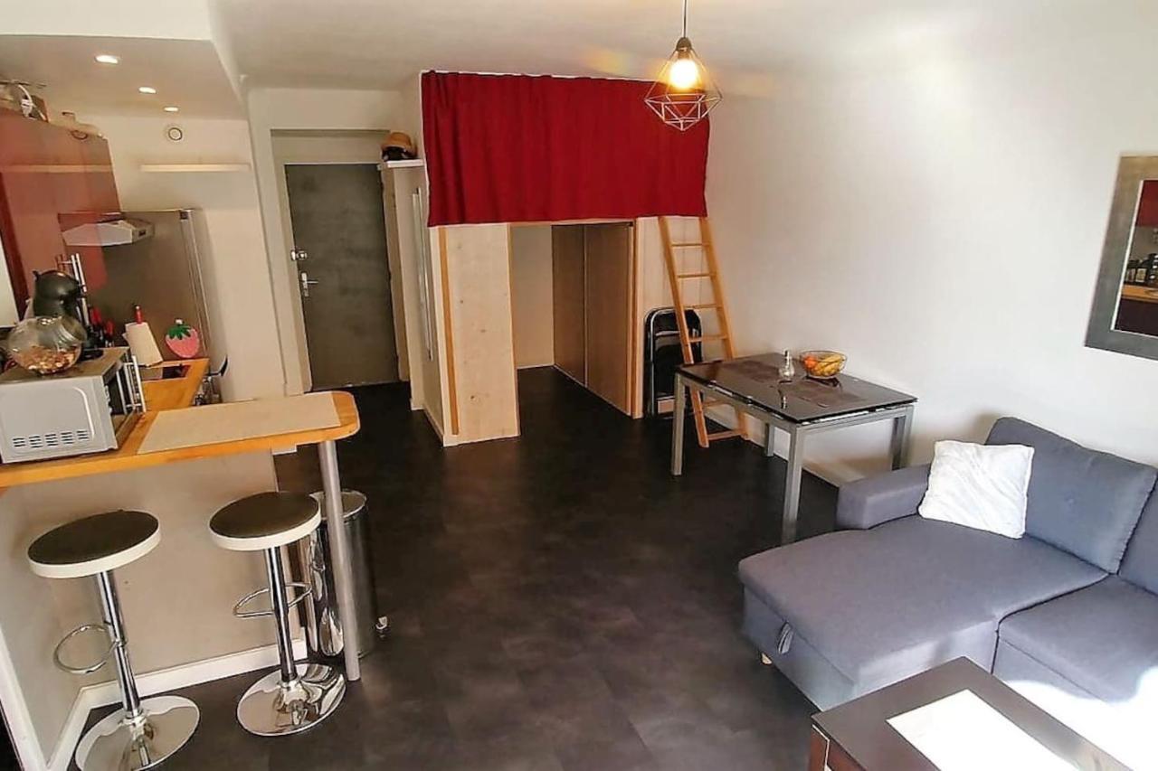Charmant Studio Proche De Nice A 300M Des Plages Lejlighed Villeneuve-Loubet Eksteriør billede